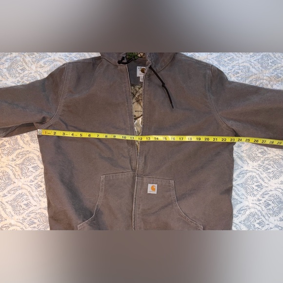 CARHARTT Vintage Active Hooded Jacket sz L - Picture 7 of 9